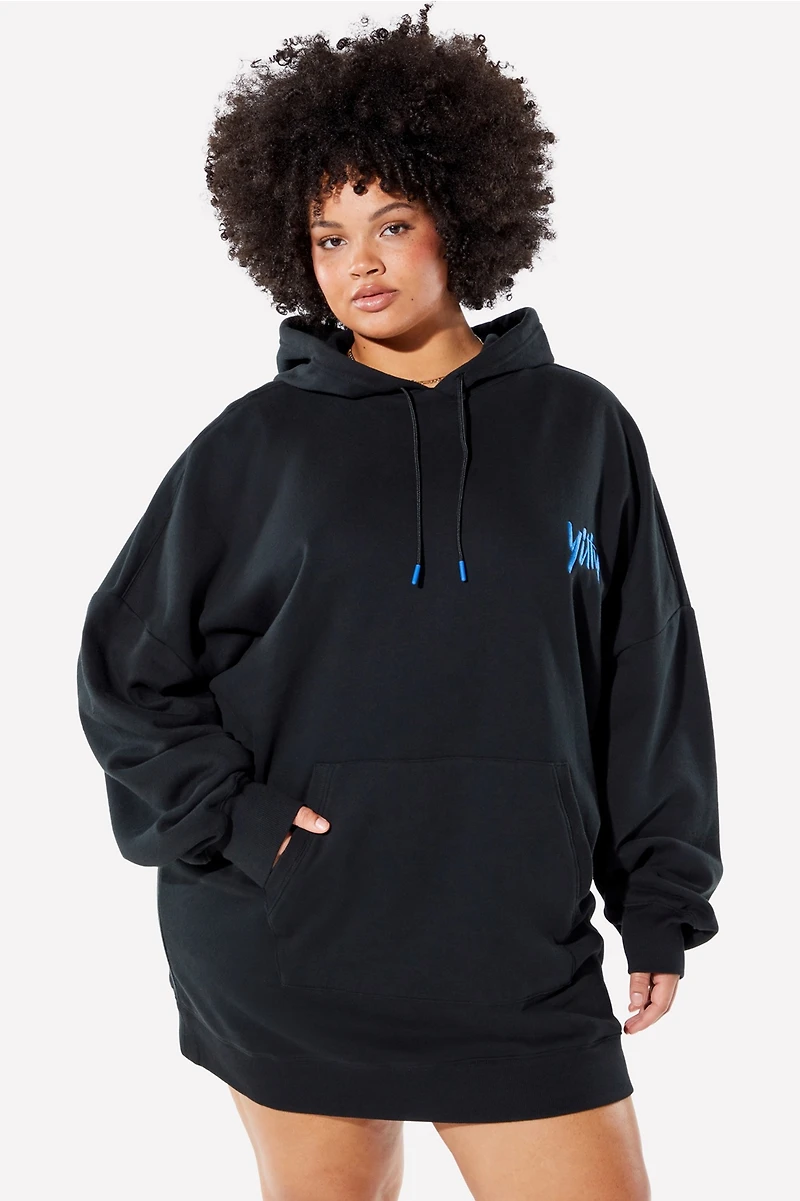 Major Label Oversized Hoodie