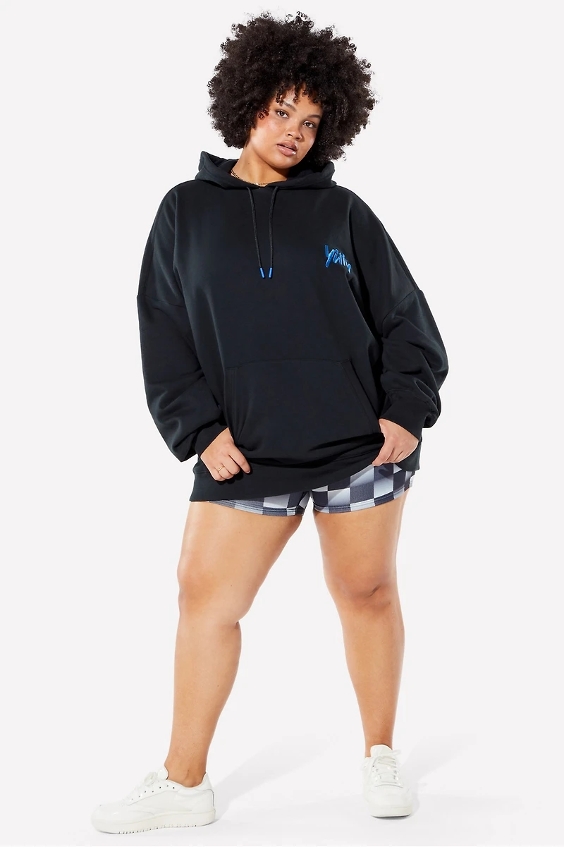 Major Label Oversized Hoodie