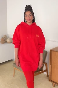 Major Label Oversized Hoodie