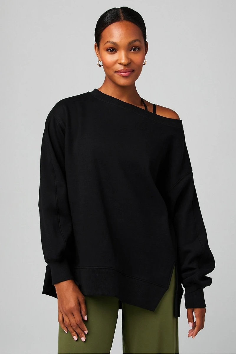 Cozy Fleece Oversized Sweatshirt