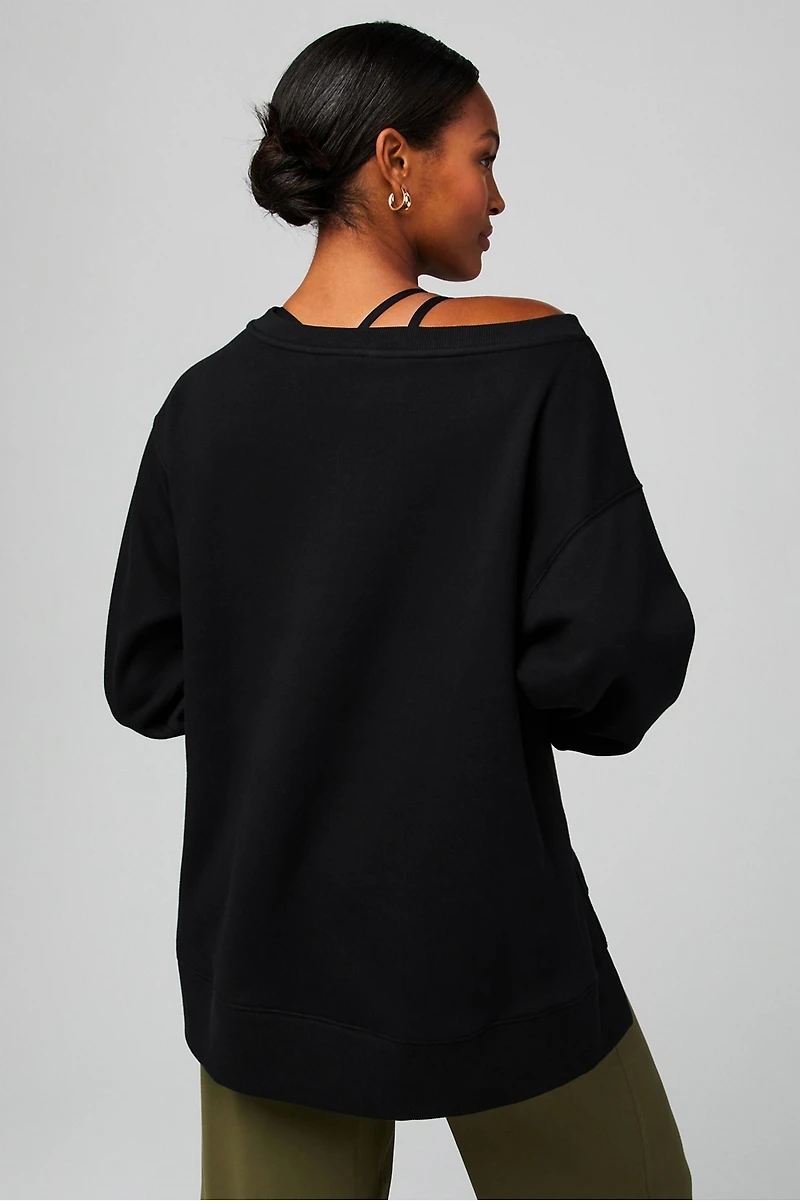 Cozy Fleece Oversized Sweatshirt