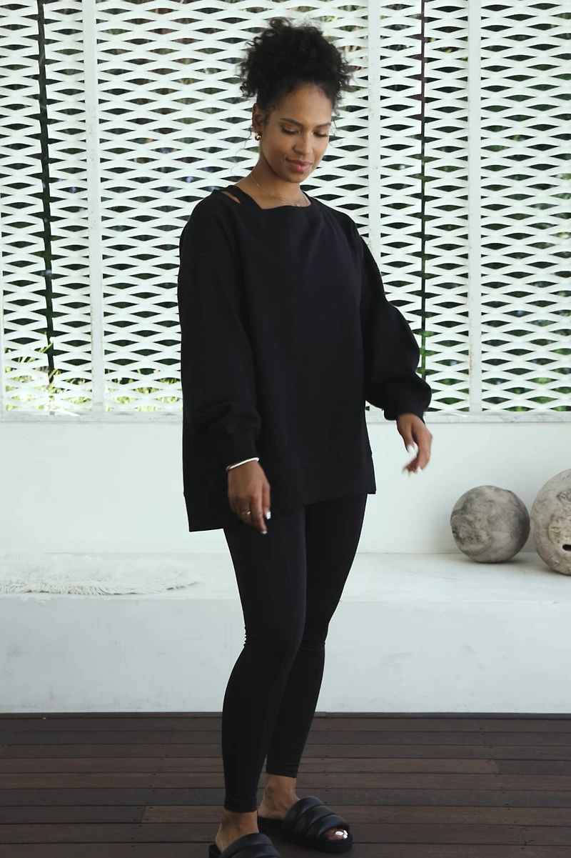 Cozy Fleece Oversized Sweatshirt
