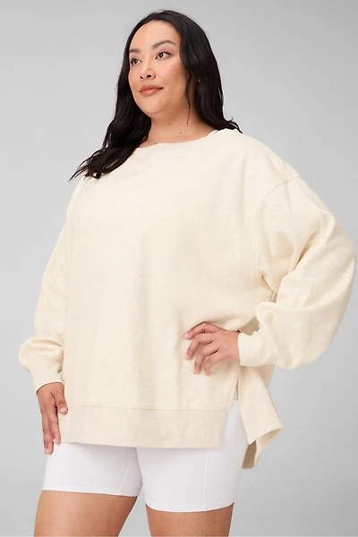 Cozy Fleece Oversized Sweatshirt