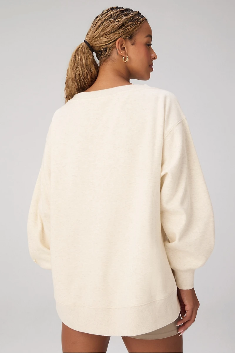 Cozy Fleece Oversized Sweatshirt