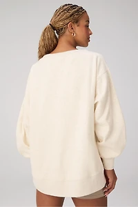 Cozy Fleece Oversized Sweatshirt