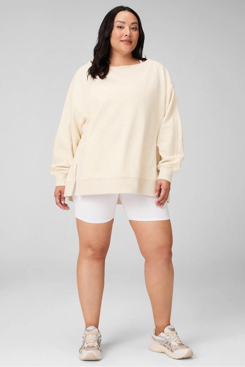Cozy Fleece Oversized Sweatshirt