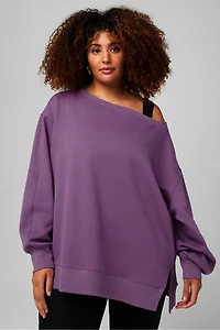 Cozy Fleece Oversized Sweatshirt