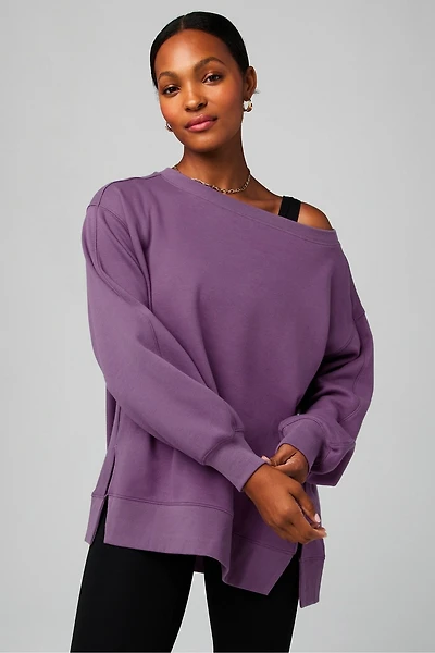 Cozy Fleece Oversized Sweatshirt