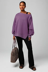 Cozy Fleece Oversized Sweatshirt