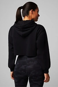 Cozy Fleece Cropped Hoodie