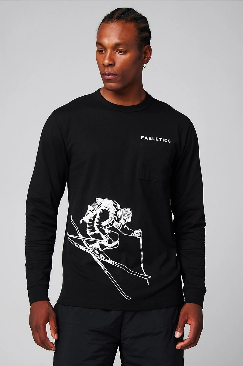 The R&R Long Sleeve Pocket Tee