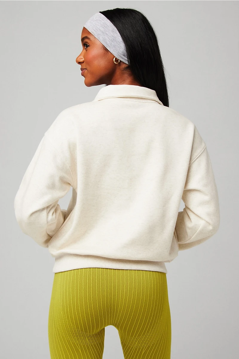 Cozy Fleece Half Zip Sweatshirt