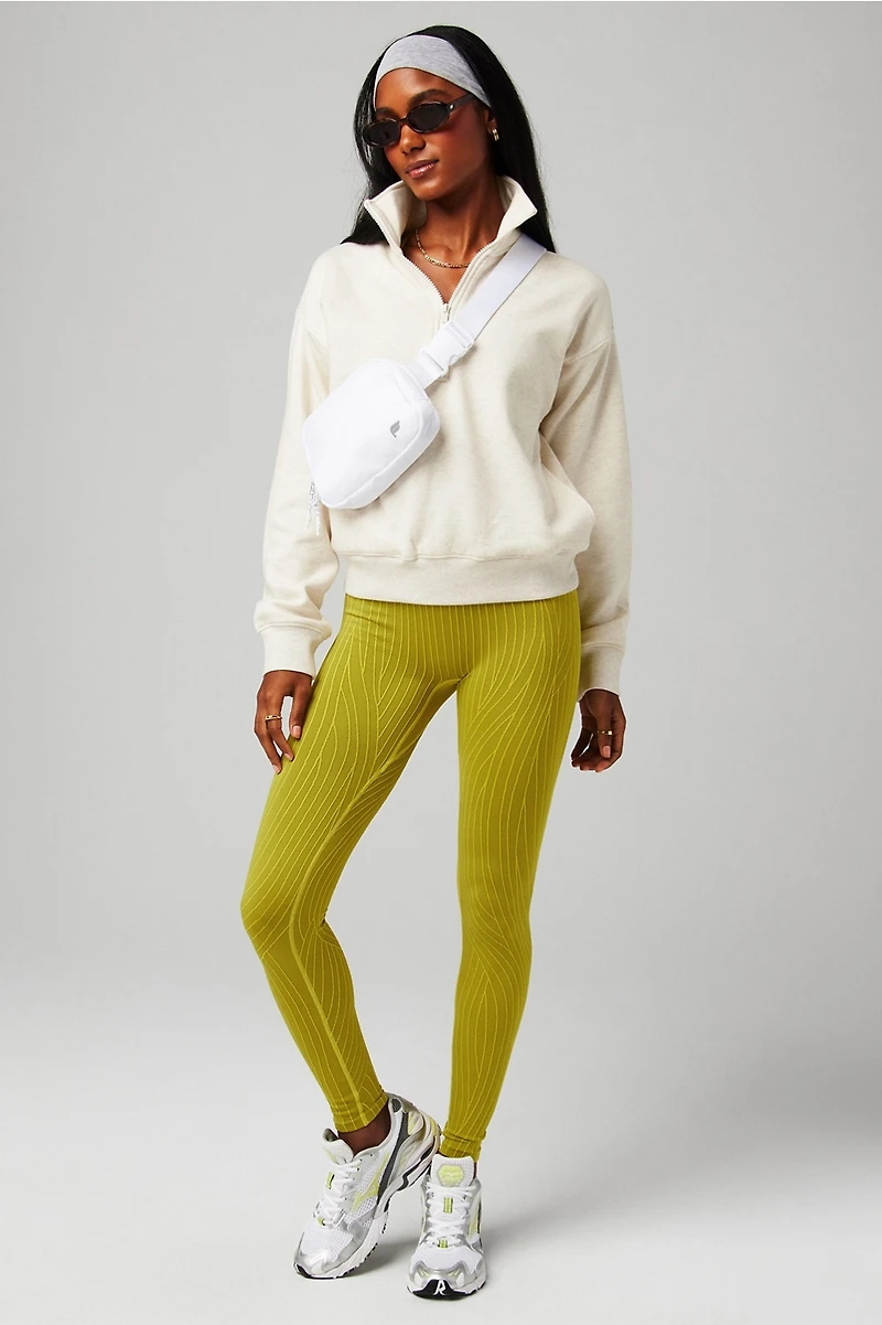 Cozy Fleece Half Zip Sweatshirt