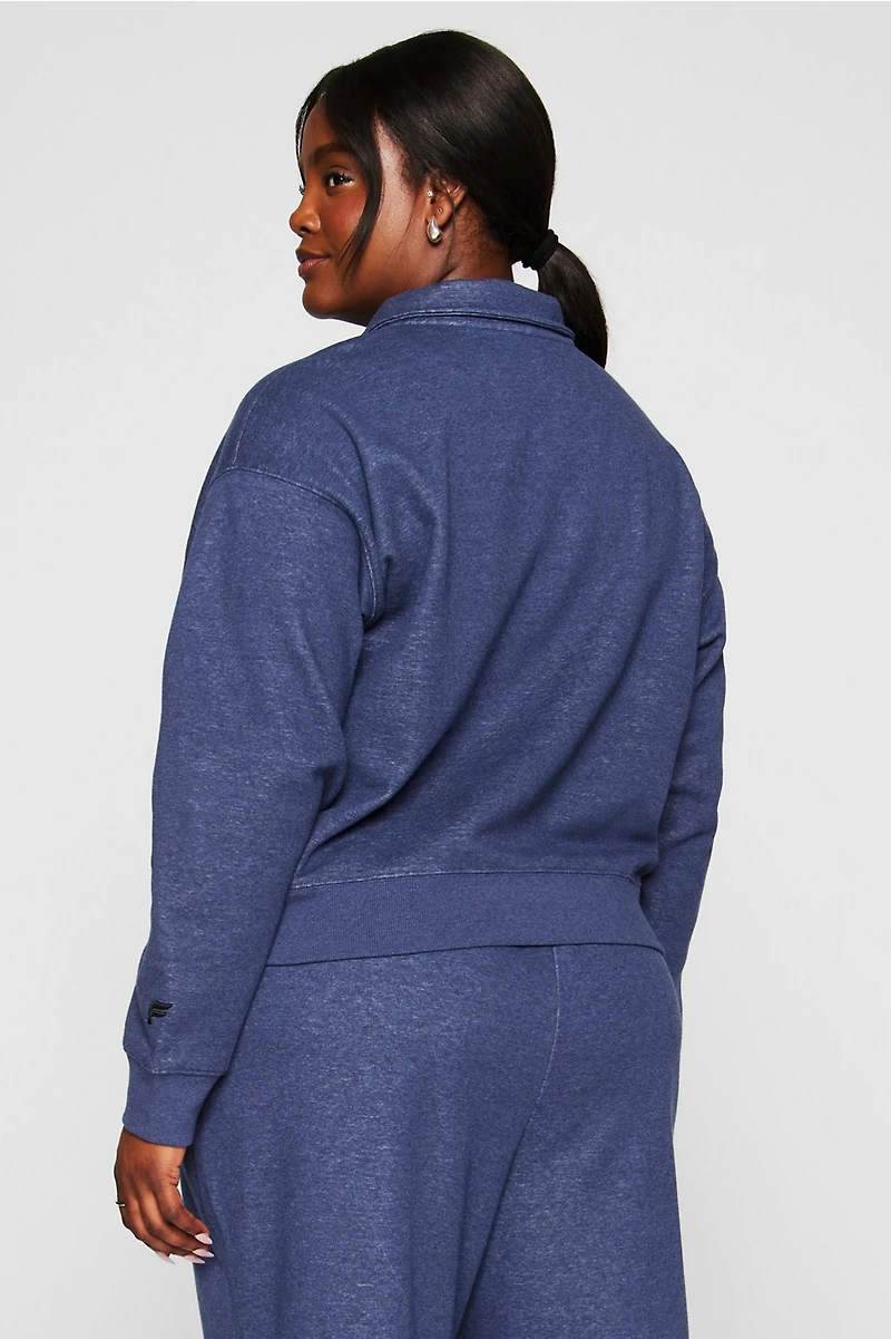 Cozy Fleece Half Zip Sweatshirt