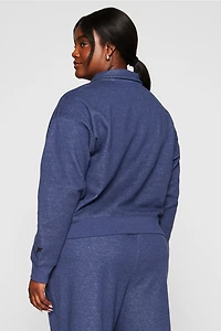 Cozy Fleece Half Zip Sweatshirt