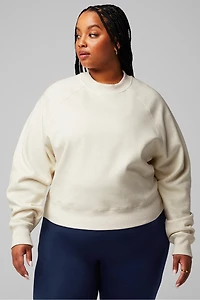 Cozy Fleece Raglan Sweatshirt