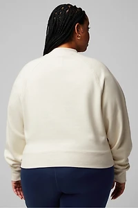 Cozy Fleece Raglan Sweatshirt
