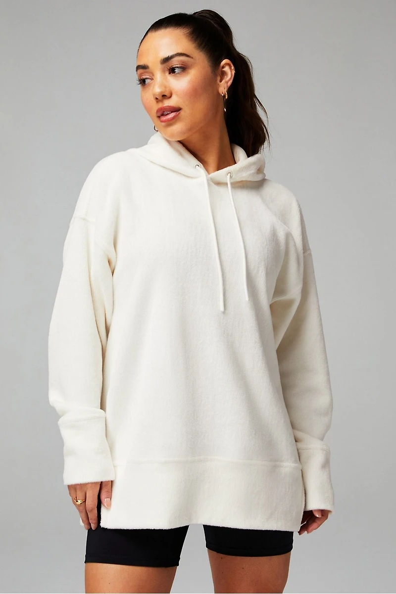 Cozy Cord Oversized Hoodie