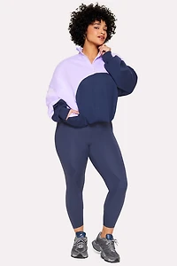 Major Label Half Zip Sweatshirt
