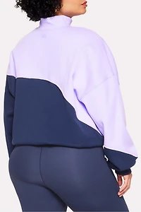Major Label Half Zip Sweatshirt