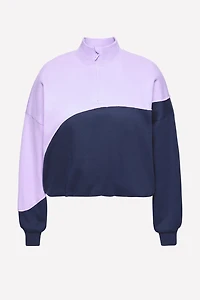 Major Label Half Zip Sweatshirt