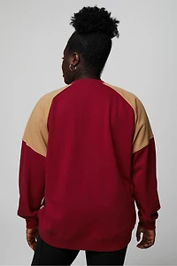 Year Round Terry Seamed Sweatshirt