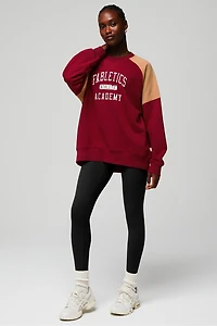 Year Round Terry Seamed Sweatshirt