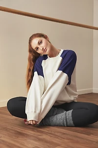 Year Round Terry Seamed Sweatshirt