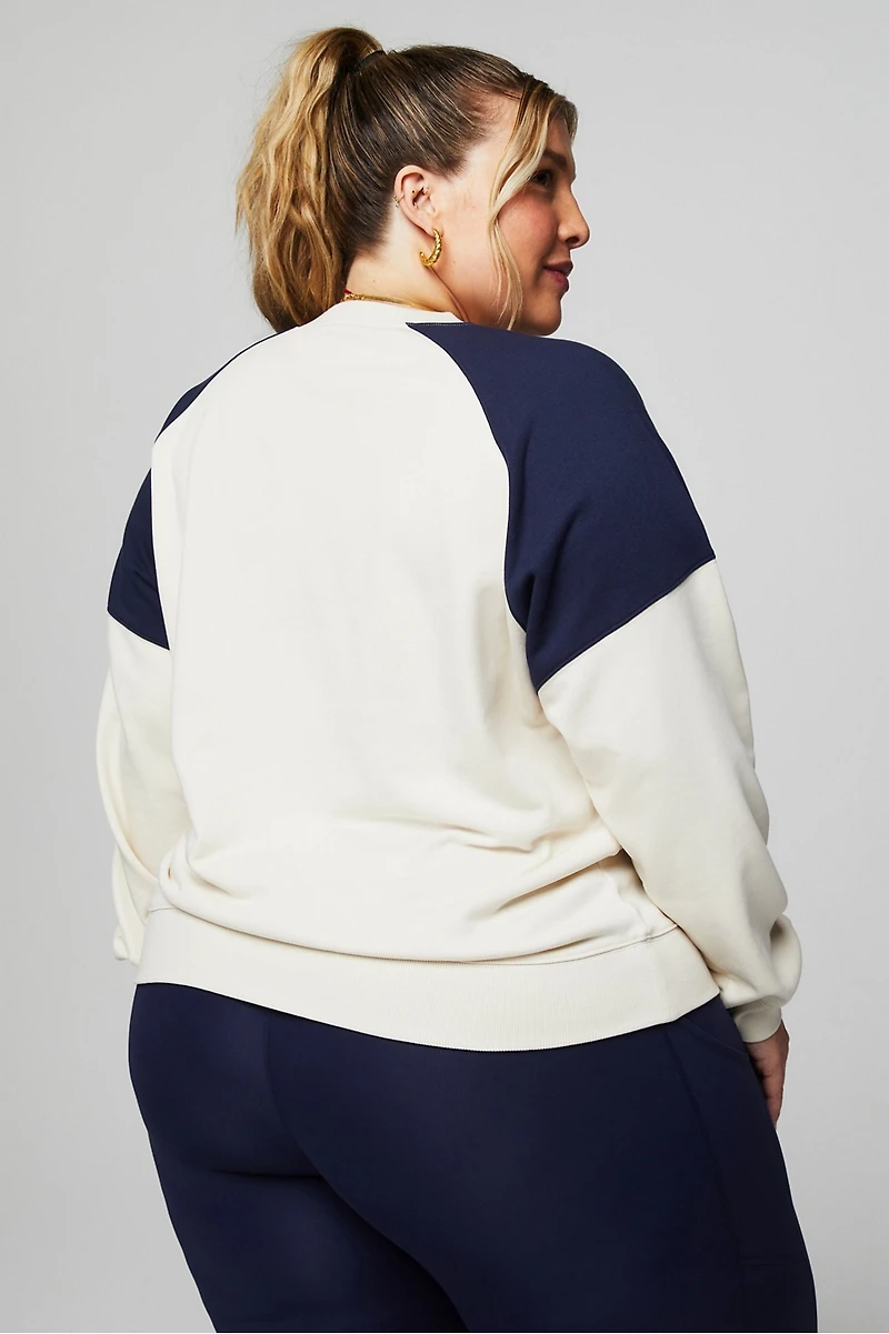 Year Round Terry Seamed Sweatshirt