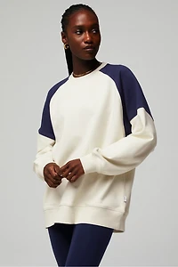 Year Round Terry Seamed Sweatshirt