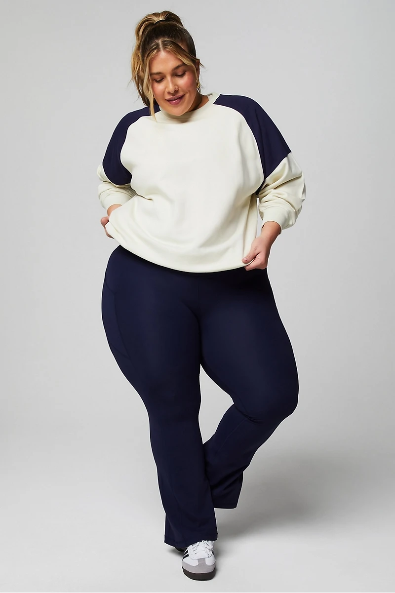 Year Round Terry Seamed Sweatshirt