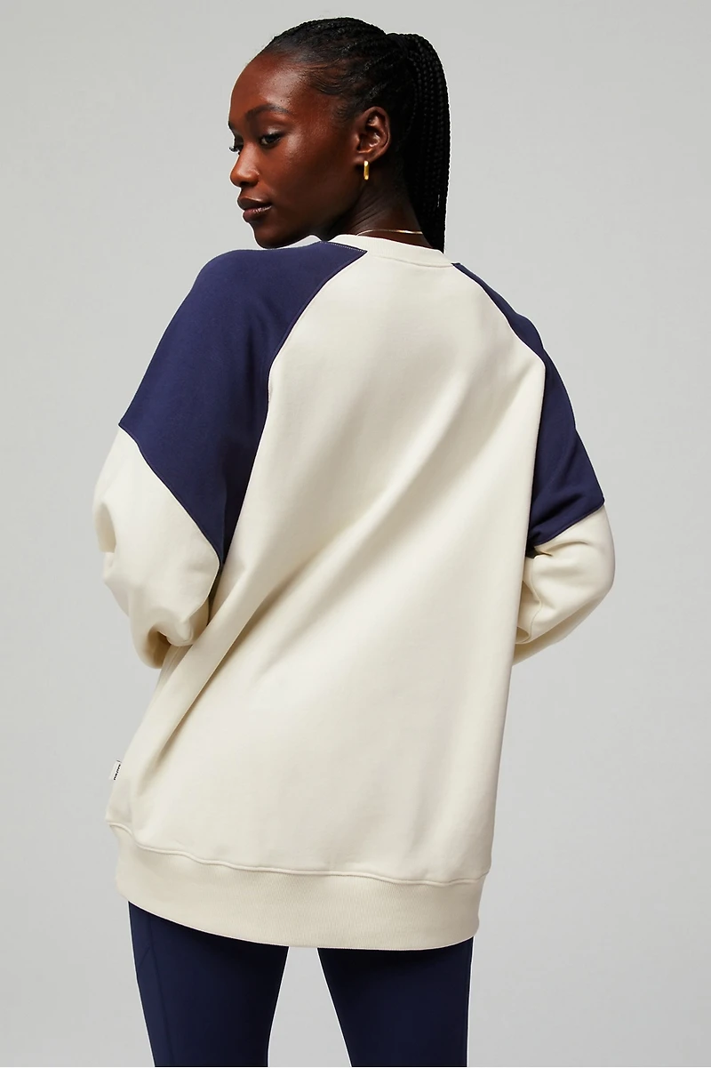 Year Round Terry Seamed Sweatshirt