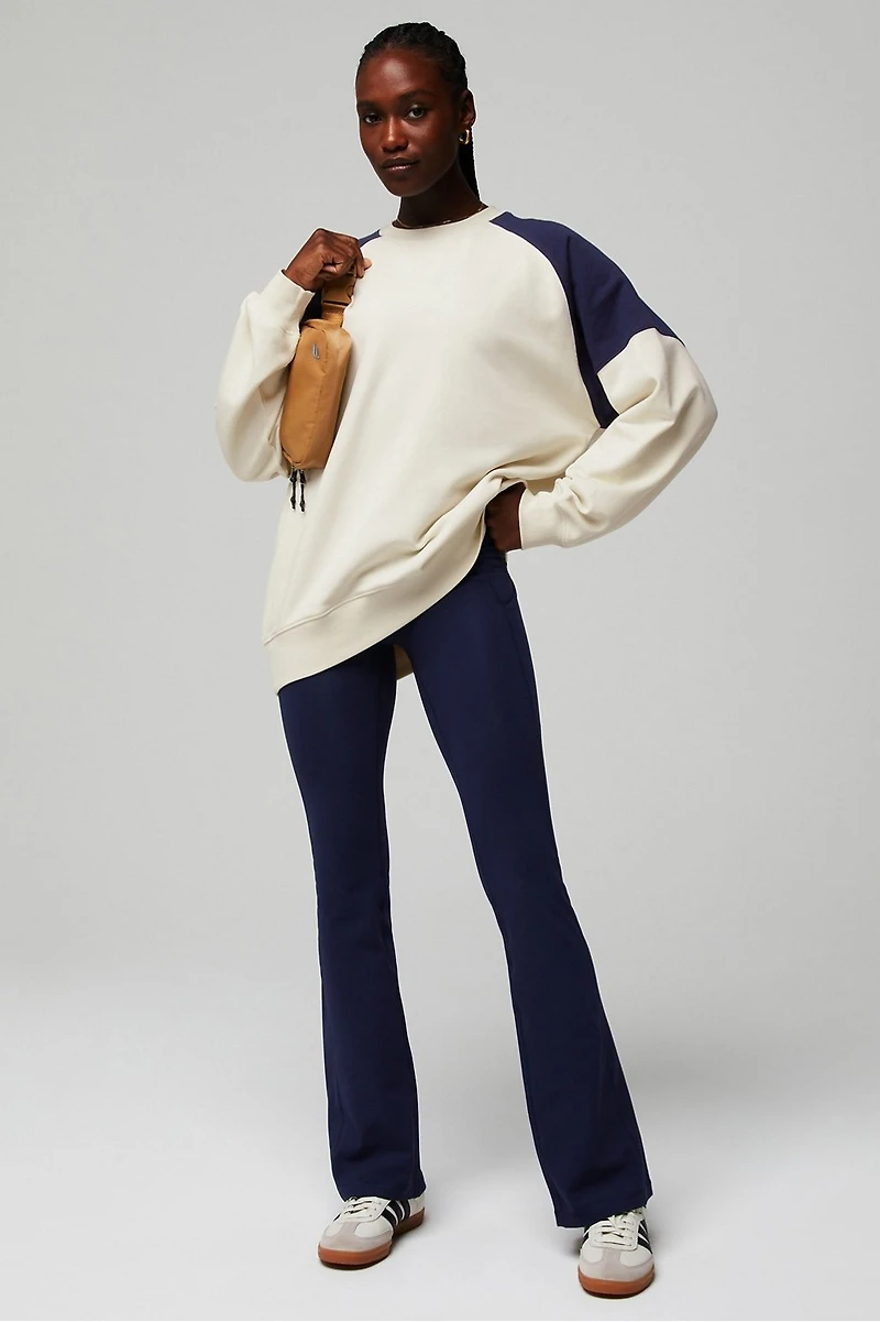 Year Round Terry Seamed Sweatshirt