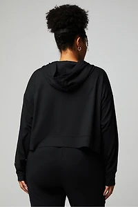 Cloud Jersey Cropped Hoodie