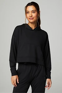 Cloud Jersey Cropped Hoodie