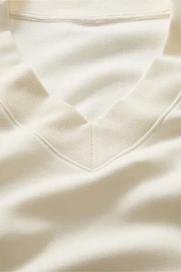 Cozy Fleece V-Neck Sweatshirt