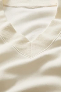 Cozy Fleece V-Neck Sweatshirt