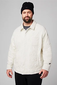The Quilted Flannel Shirt Jacket