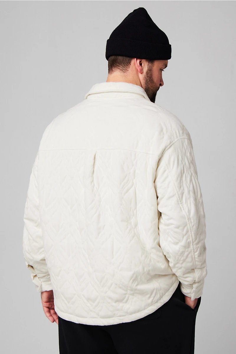 The Quilted Flannel Shirt Jacket