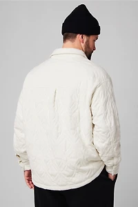 The Quilted Flannel Shirt Jacket