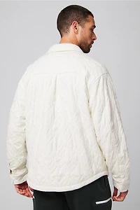 The Quilted Flannel Shirt Jacket