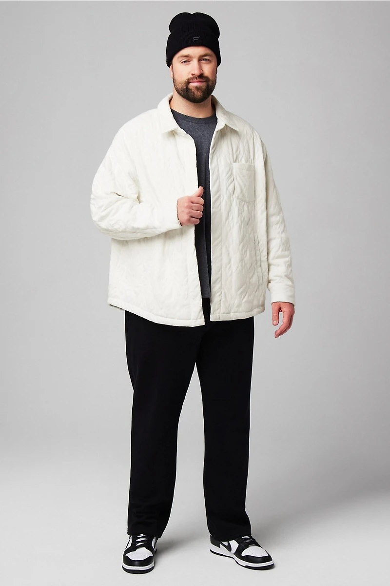 The Quilted Flannel Shirt Jacket