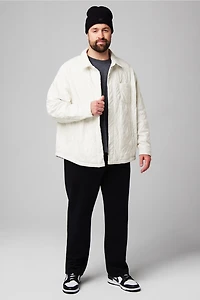 The Quilted Flannel Shirt Jacket