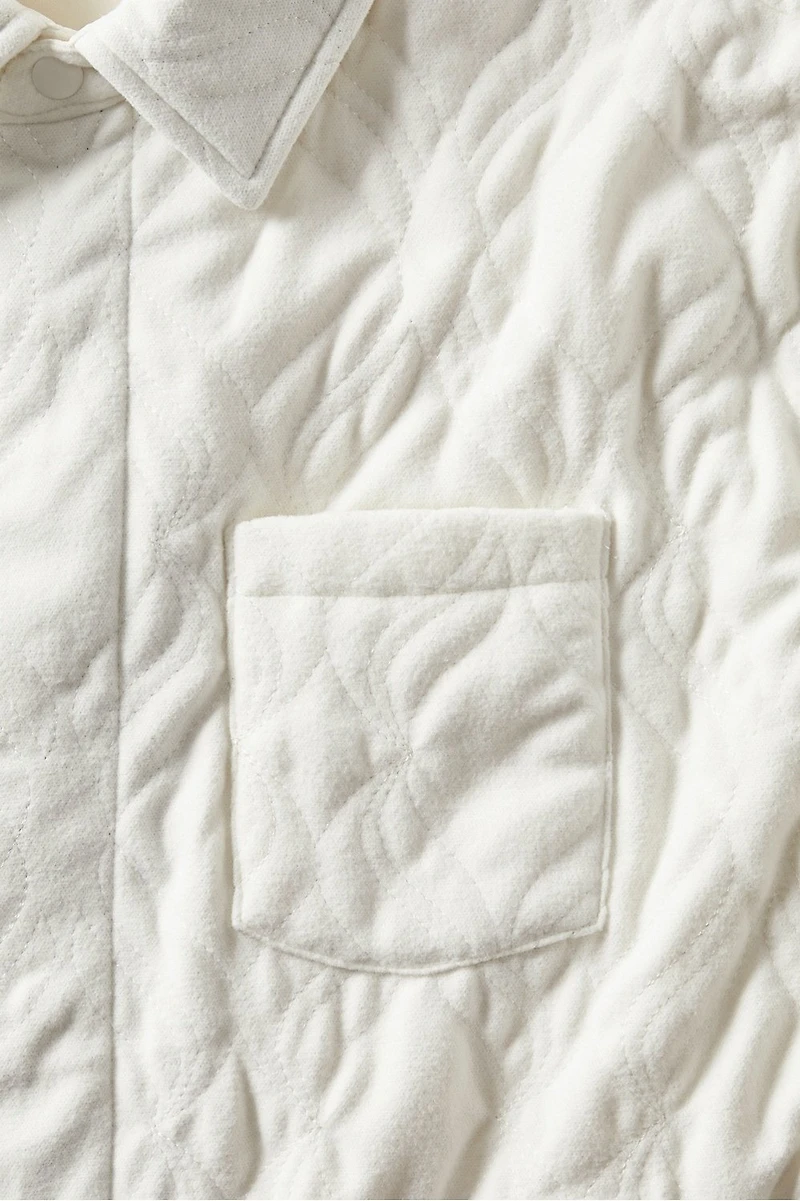The Quilted Flannel Shirt Jacket