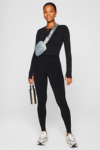 Sleek Seamless Long-Sleeve Top