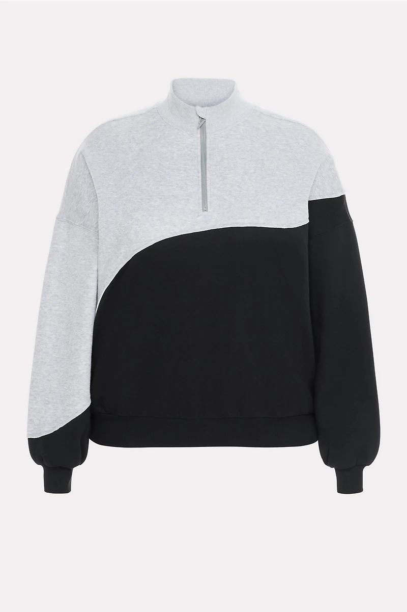 Cozy Fleece Half-Zip Sweatshirt