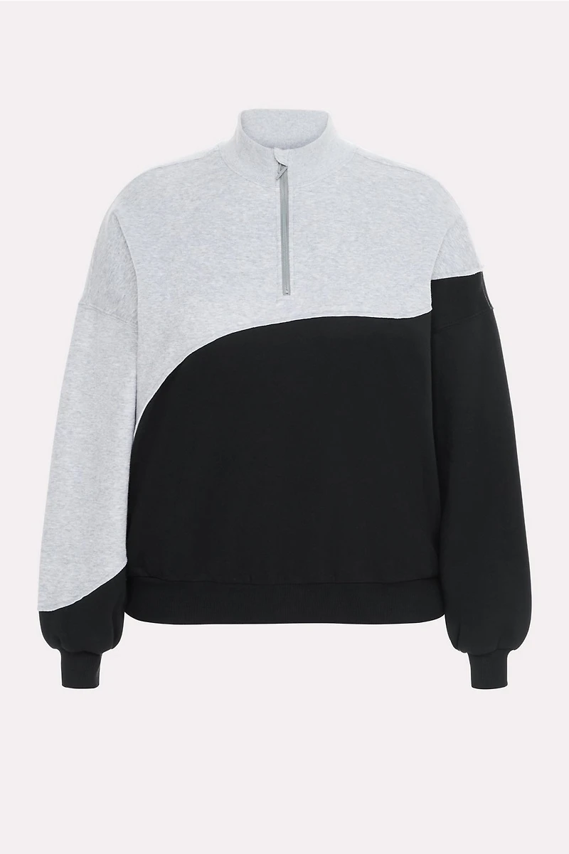 Cozy Fleece Half-Zip Sweatshirt