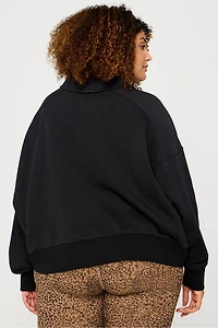 Year Round Terry Snap Front Sweatshirt