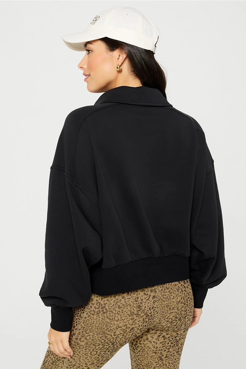 Year Round Terry Snap Front Sweatshirt