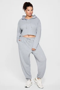 Year Round Terry Cropped Hoodie